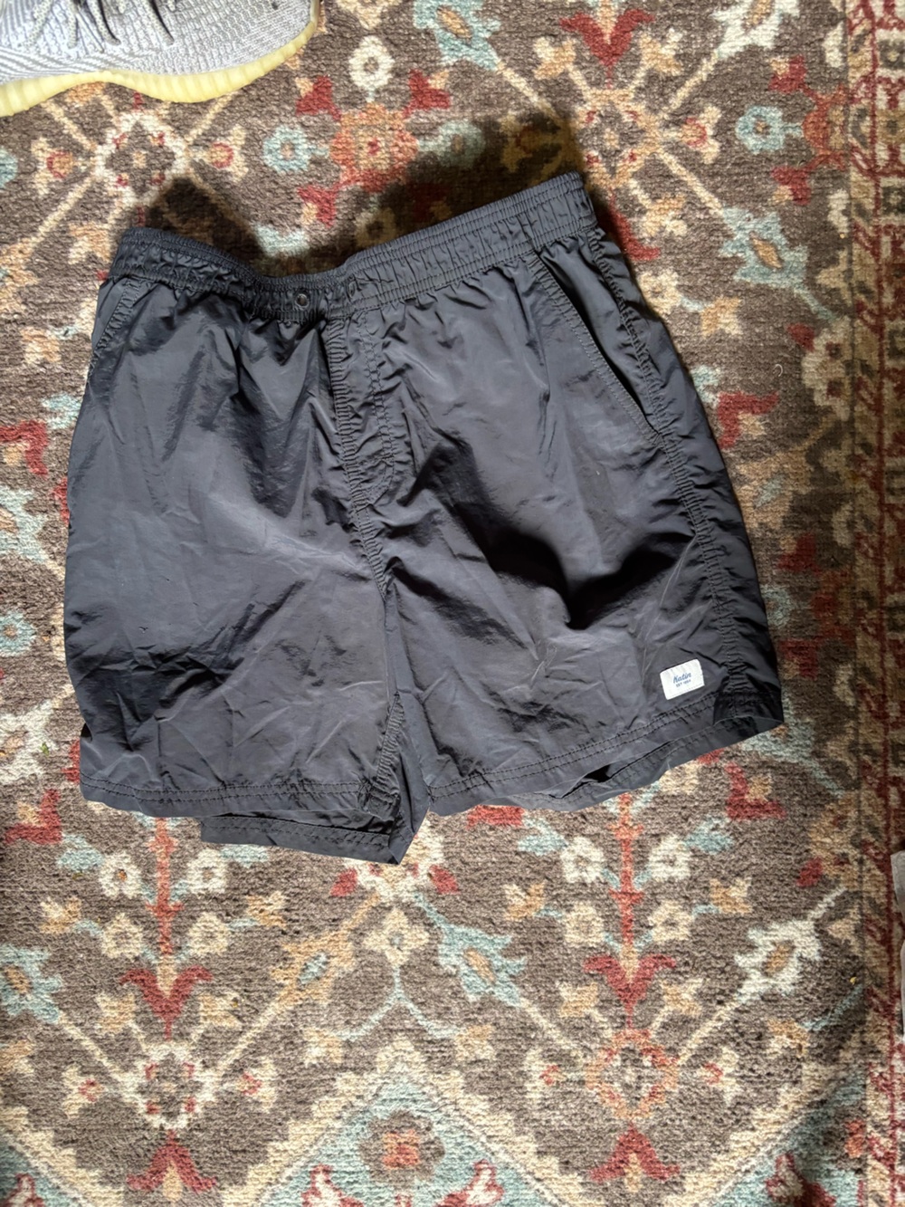 Swim/board shorts Men's Black Athletic Shorts - Lightweight Performance